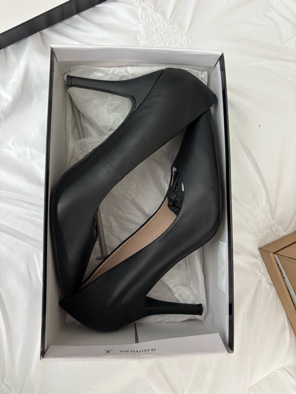 Nine West Black Pointed-Toe Stiletto Pumps